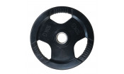 Диск обрезиненный DFC, чёрный, с хватом, 51мм, 10 кг. Диск обрезиненный DFC, чёрный, с хватом, 51мм, 10 кг.