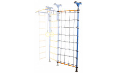 Стойка-сетка Юный Атлет Пол-потолок (синий/желтый) Стойка-сетка Юный Атлет Пол-потолок (синий/желтый)