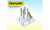 Воркаут площадка Kampfer Example Workout 1-2 Воркаут площадка Kampfer Example Workout 1-2