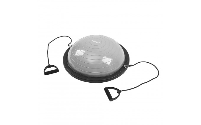 Полусфера балансировочная UNIX Fit Bosu с эспандерами, 58 см Полусфера балансировочная UNIX Fit Bosu с эспандерами, 58 см